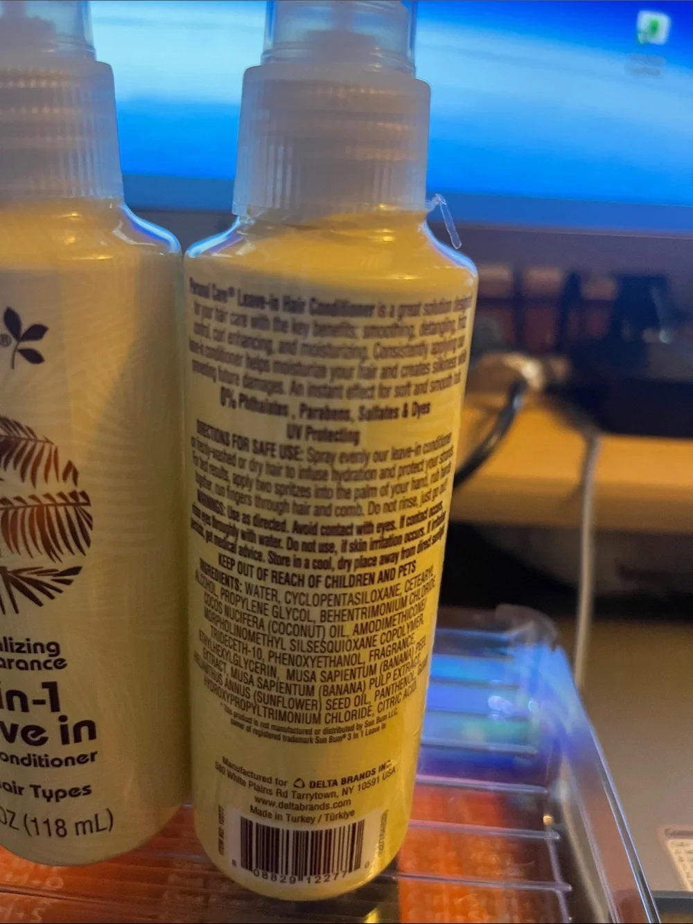 Persona 3-in-1 Leave-In Hair Conditioner Spray – Yellow Bottle